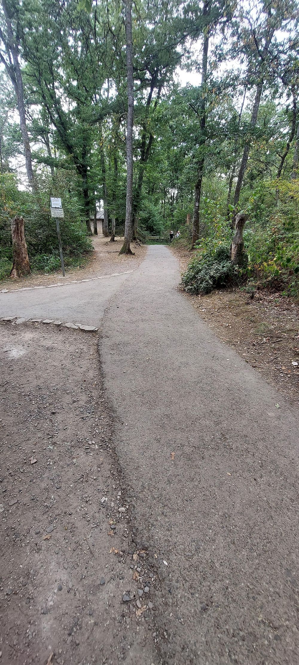Fußweg zu den Edelsteinminen im Steinkaulenberg zaortc