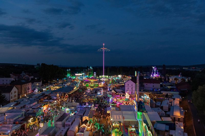 Bad Kreuznacher Jahrmarkt   eines der ältesten Volksfeste Deutschlands yvtpeg