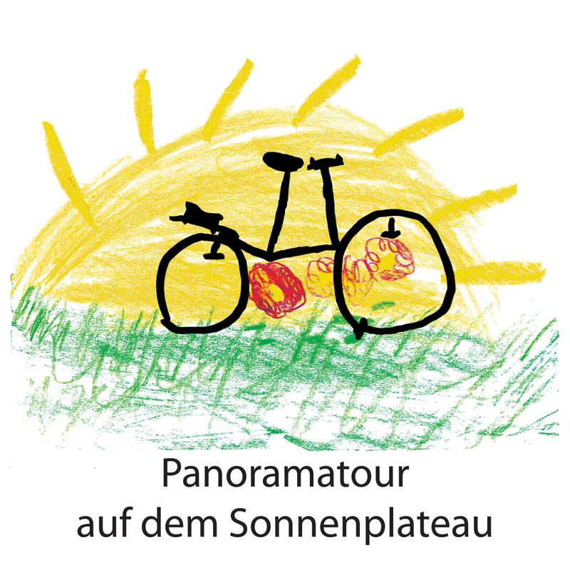 Radroute "Panoramatour auf dem Sonnenplateau" xp2o9q