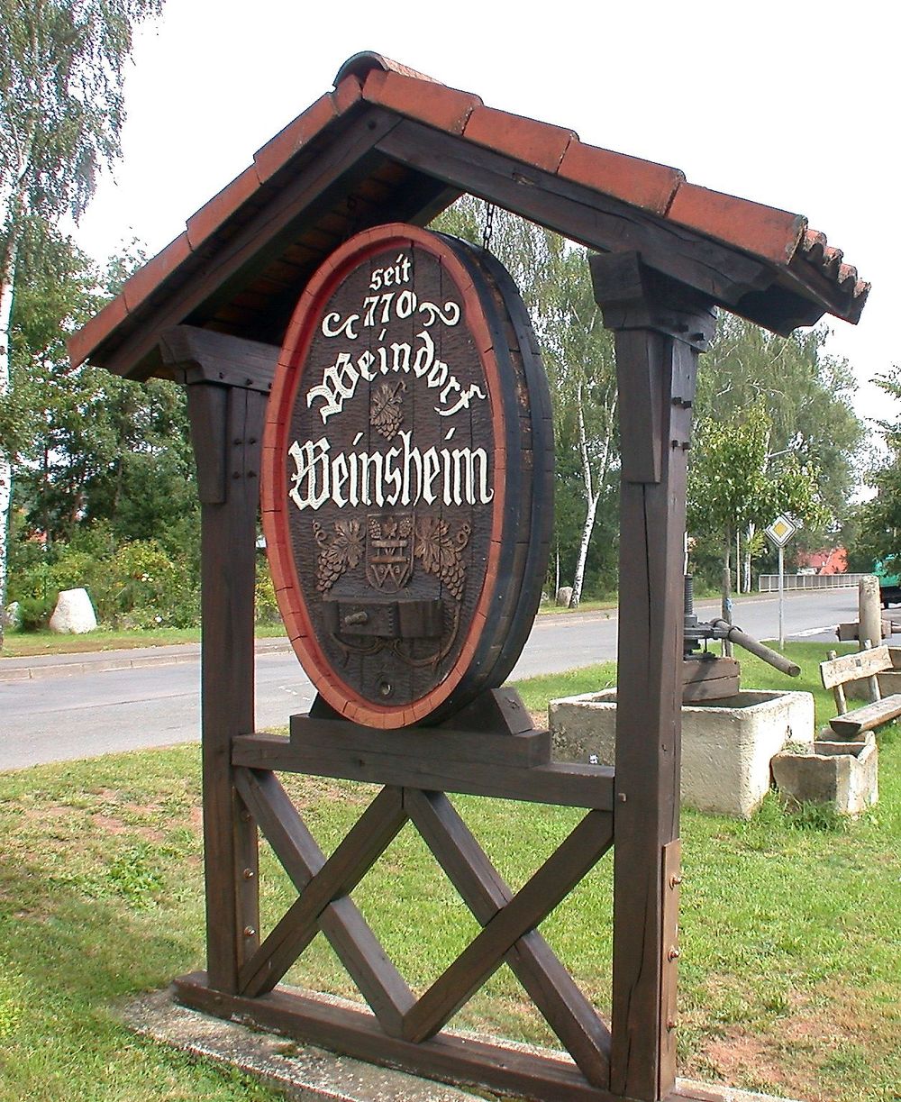 Weinsheim Rundweg "Weinwanderweg" xkwyfo