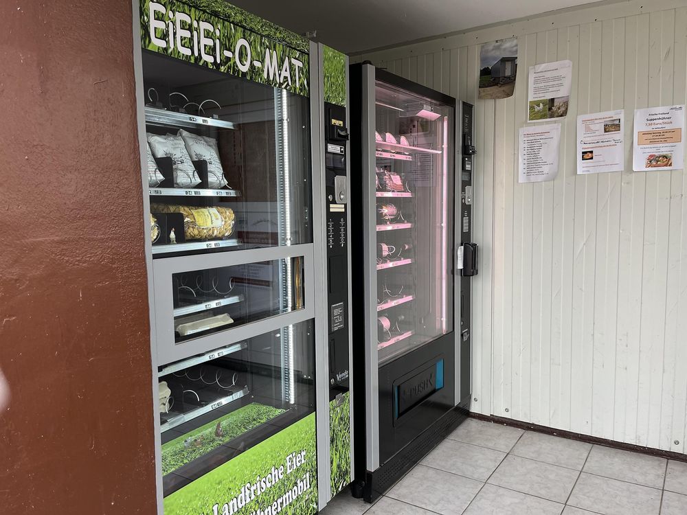 Eier, Nudel und Wurstwaren Automat Argenthal x5zivk