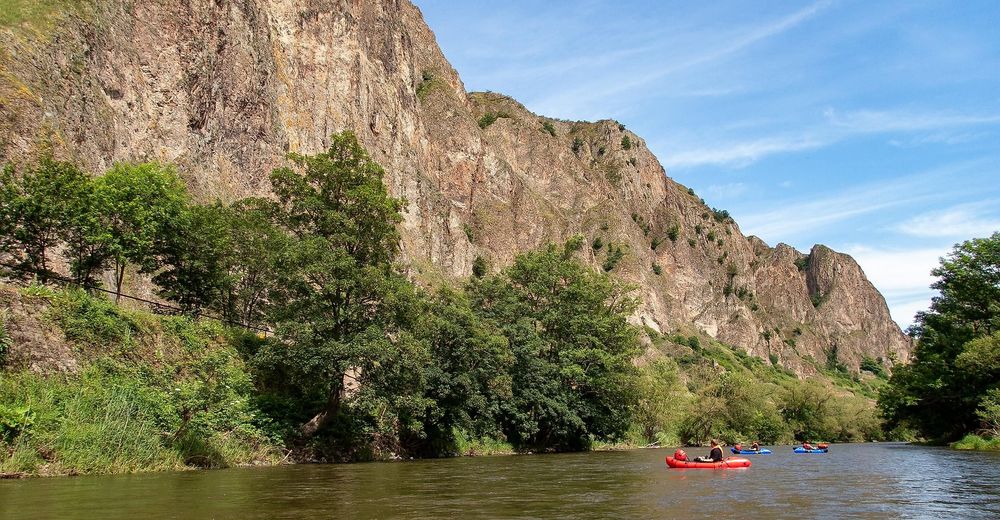 Packrafting an und auf der Nahe w259ty