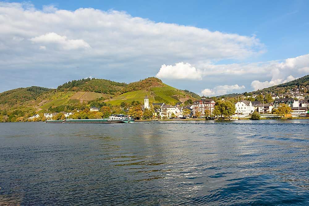 Zeller Panorama Moselradrundfahrt über Bullay und St