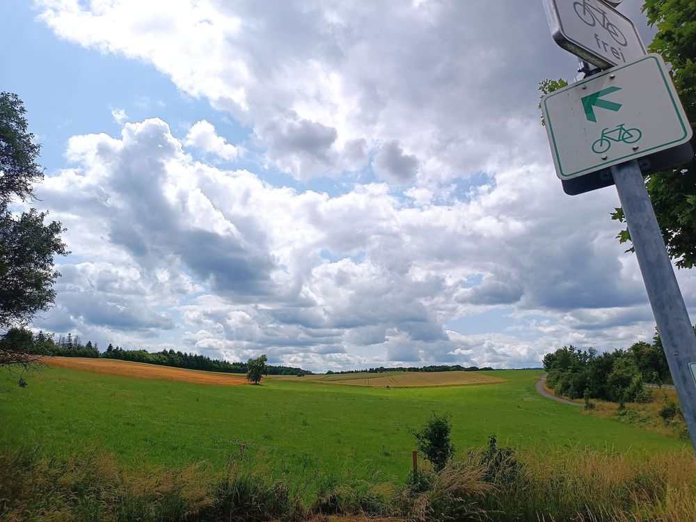 Rad Wirtschaftsweg an der B270: Verbindung zwischen Nahe  und Glan Blies Radweg t8ppa8