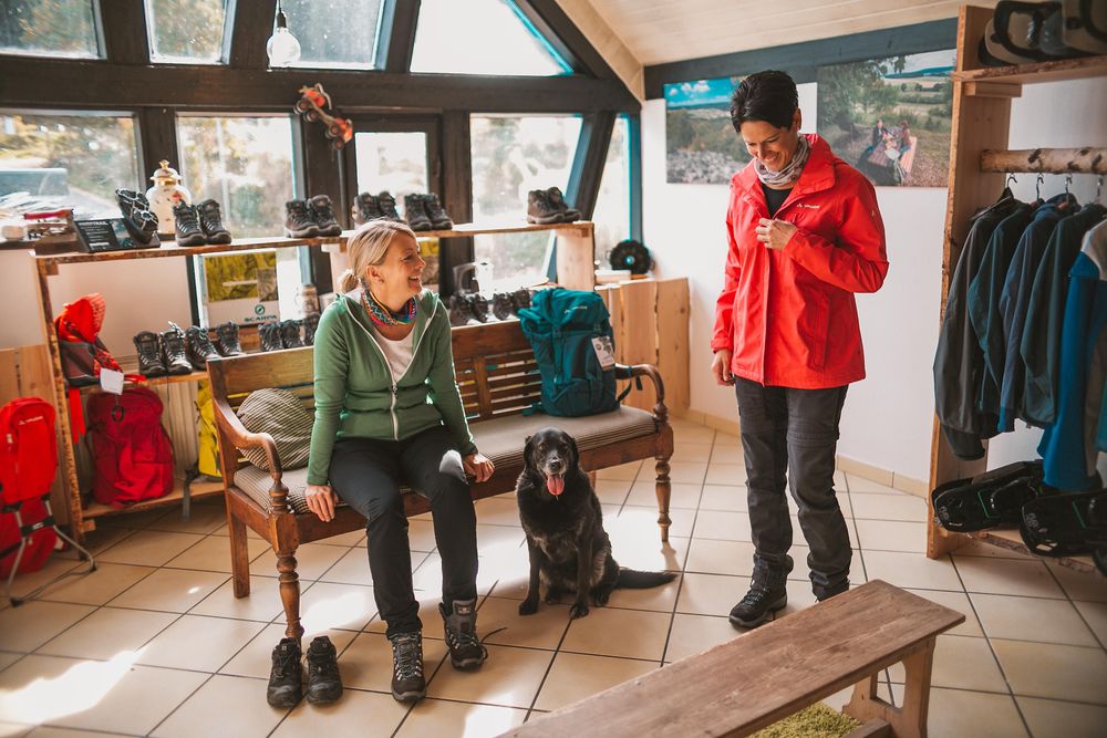 Best of Wandern   Testcenter auf dem Campingplatz Harfenmühle repigt