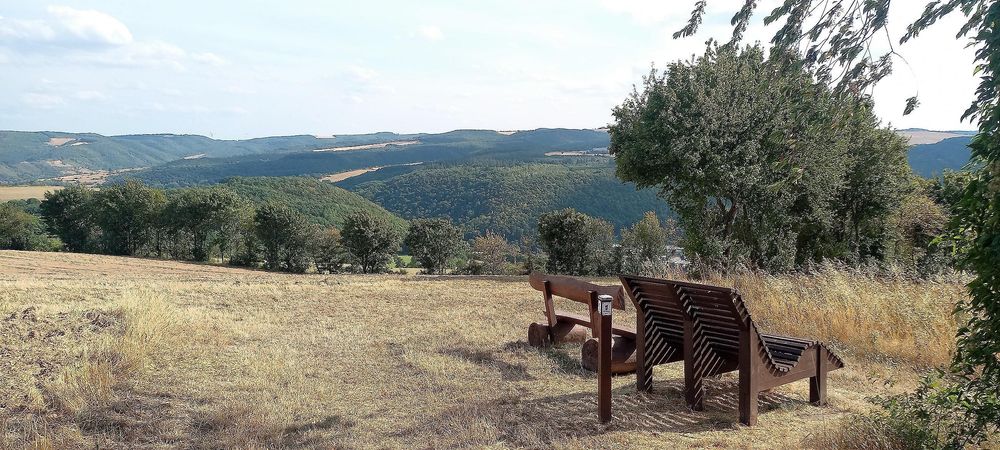 Braunenberg, Aussichtpunkt der Vitaltour Felsengarten pqgi7k