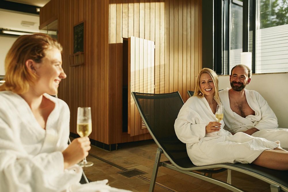 Sauna im Panorama Bad Stromberg pinogz