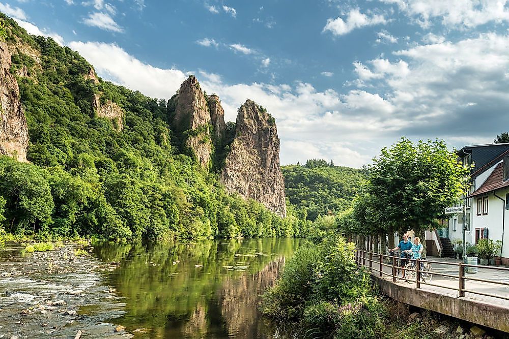 Radwandern an Nahe, Glan und Rhein: Bad Kreuznach   Mainz q7np9t