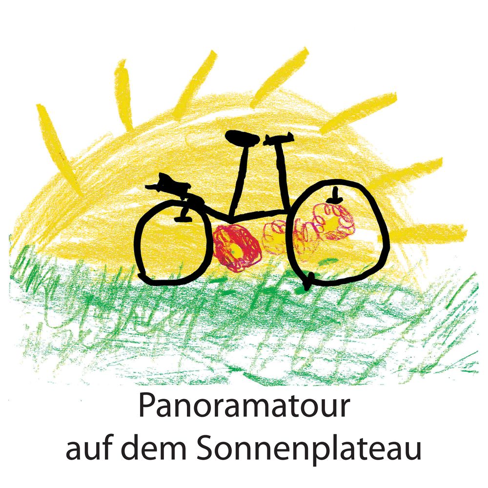 Radroute "Panoramatour auf dem Sonnenplateau" obpz4p