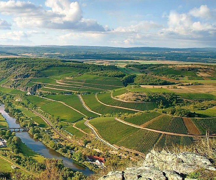 Rotes Dreieck: von Rüdesheim/Nahe nach Schloßböckelheim oaf6x3