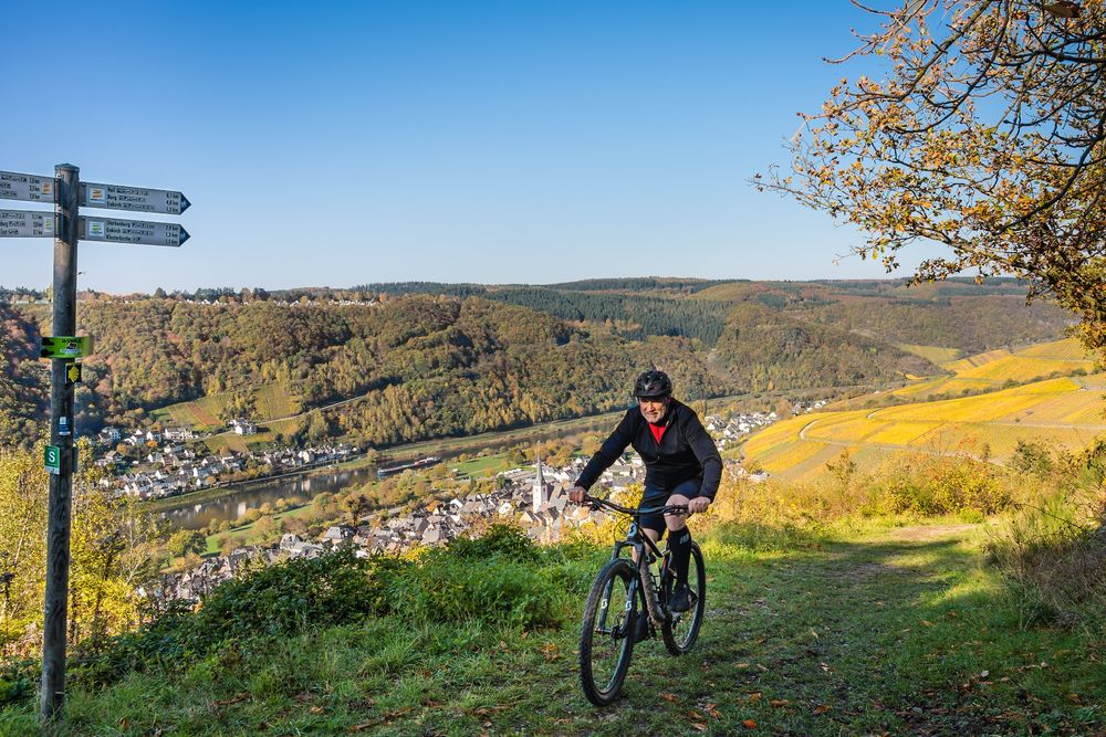 Briedeler Bummkopf Mountainbike Tour über Enkirch mv1wdh
