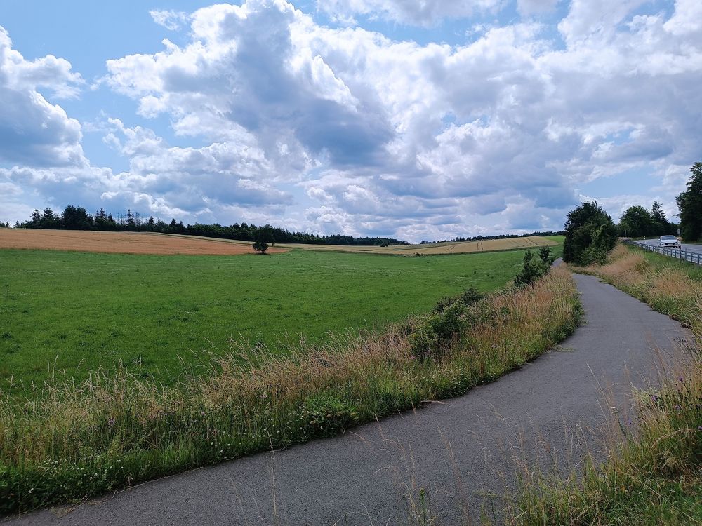 Rad Wirtschaftsweg an der B270: Verbindung zwischen Nahe  und Glan Blies Radweg mk0z54
