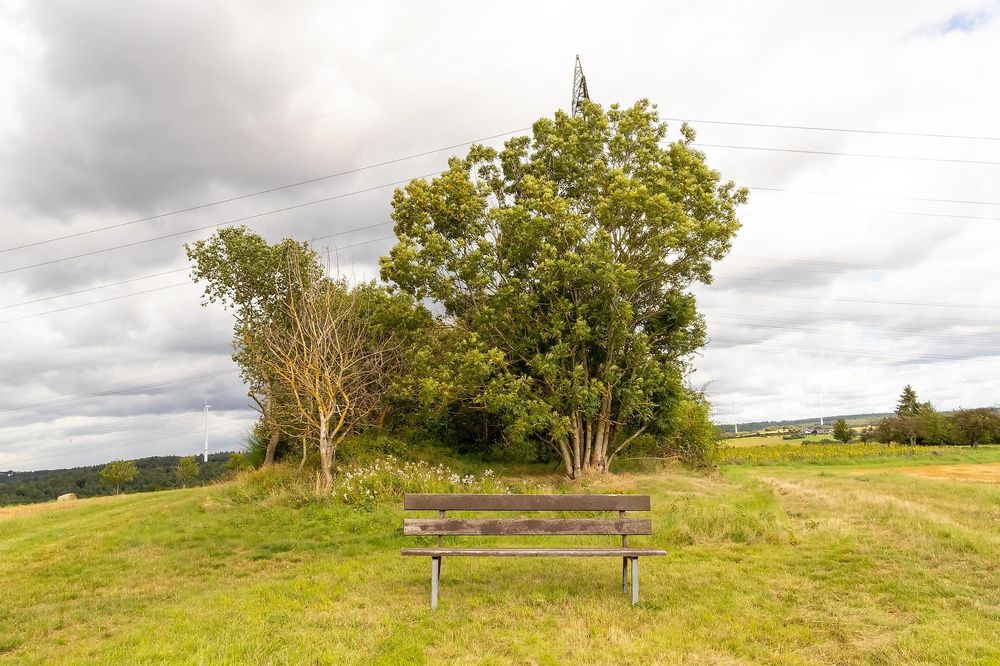 Aussichtspunkt in Ney mit Blick aufs Schönecker Schloss m9bw8r