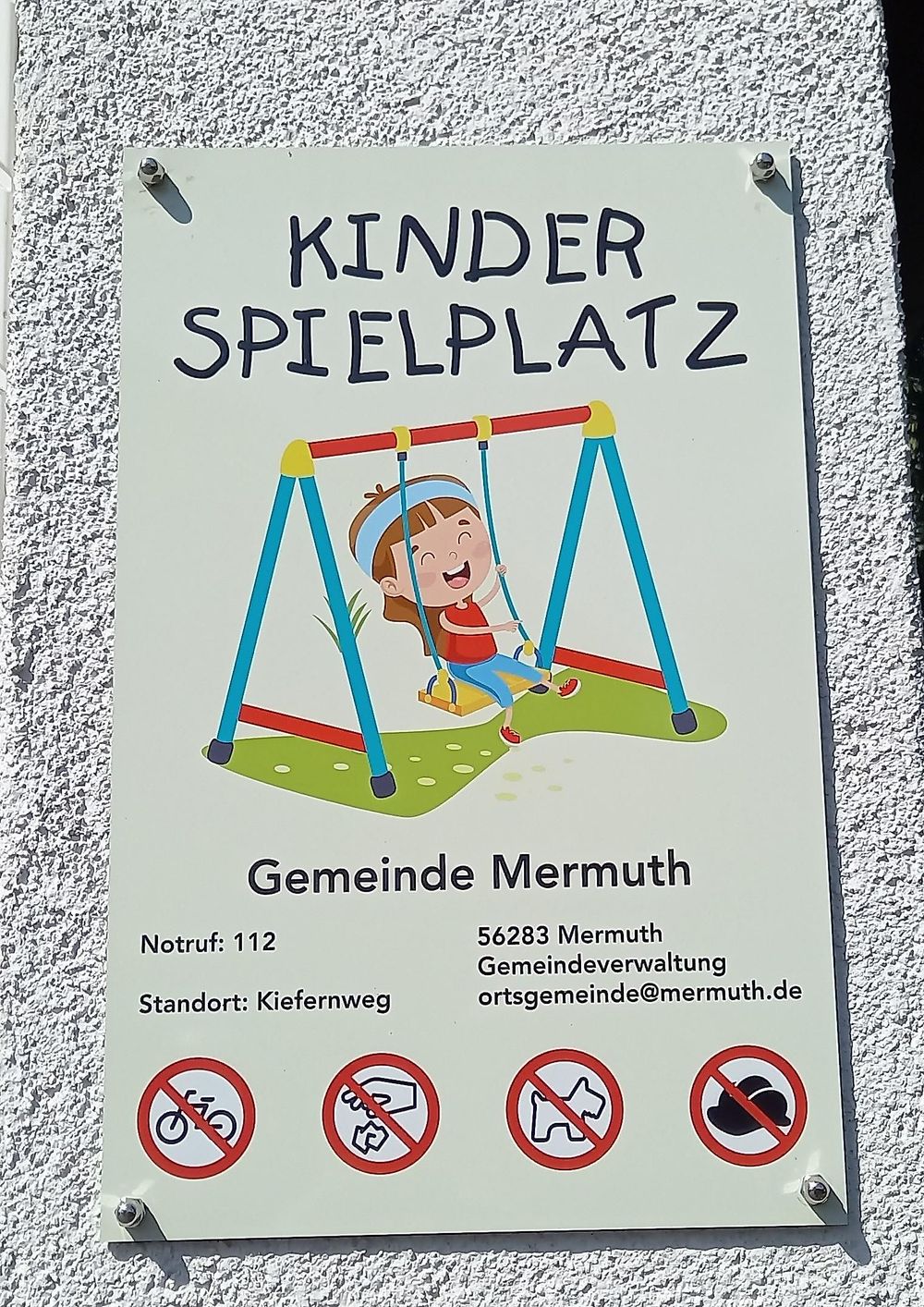 Spielplatz in Mermuth jn97oo