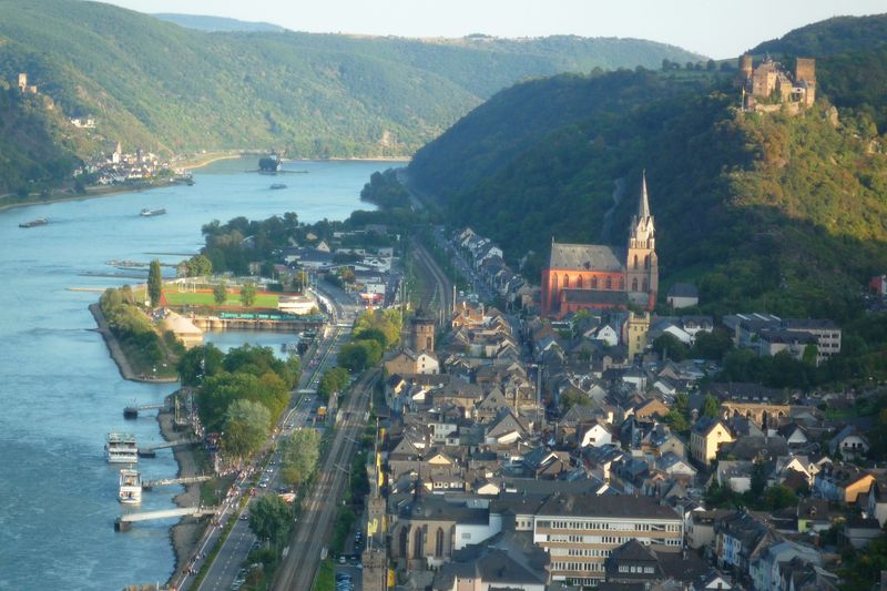 Stadtmauerrundweg Oberwesel iq34bs