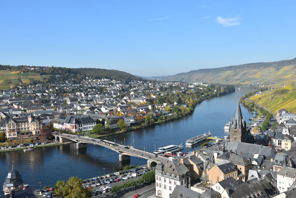 Mosel Radweg Zell (Mosel)   Bernkastel Kues ioob8k