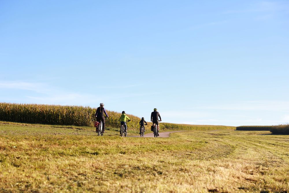 Radroute "Panoramatour auf dem Sonnenplateau" iki0dy