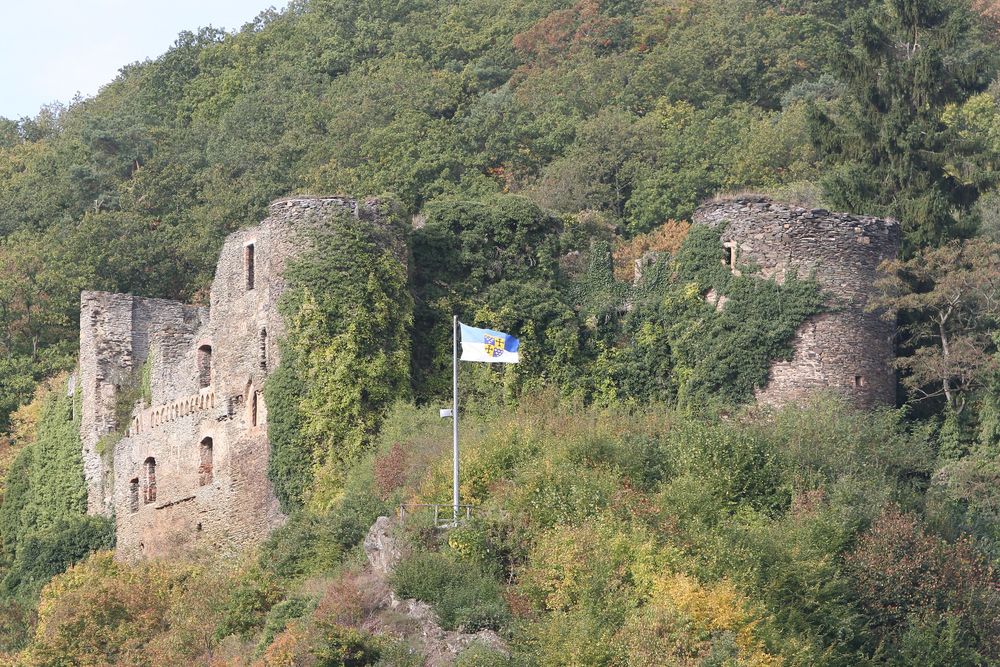 Gelber Punkt: Rüdesheim/Nahe Gräfenbacherhütte Opelwiese ije9y5