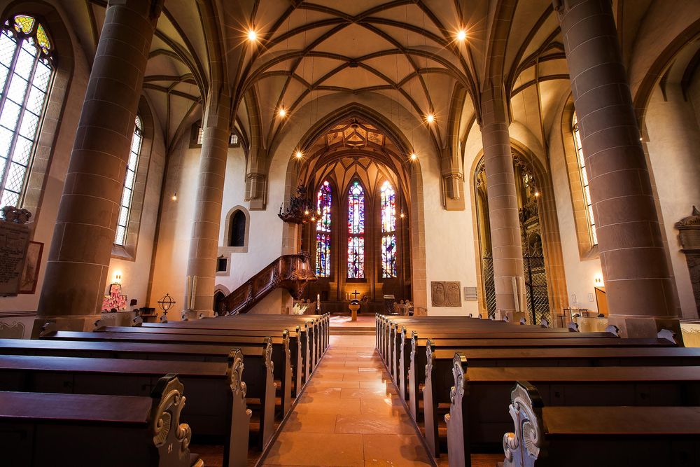 Spätgotische Schlosskirche Meisenheim ifmz76