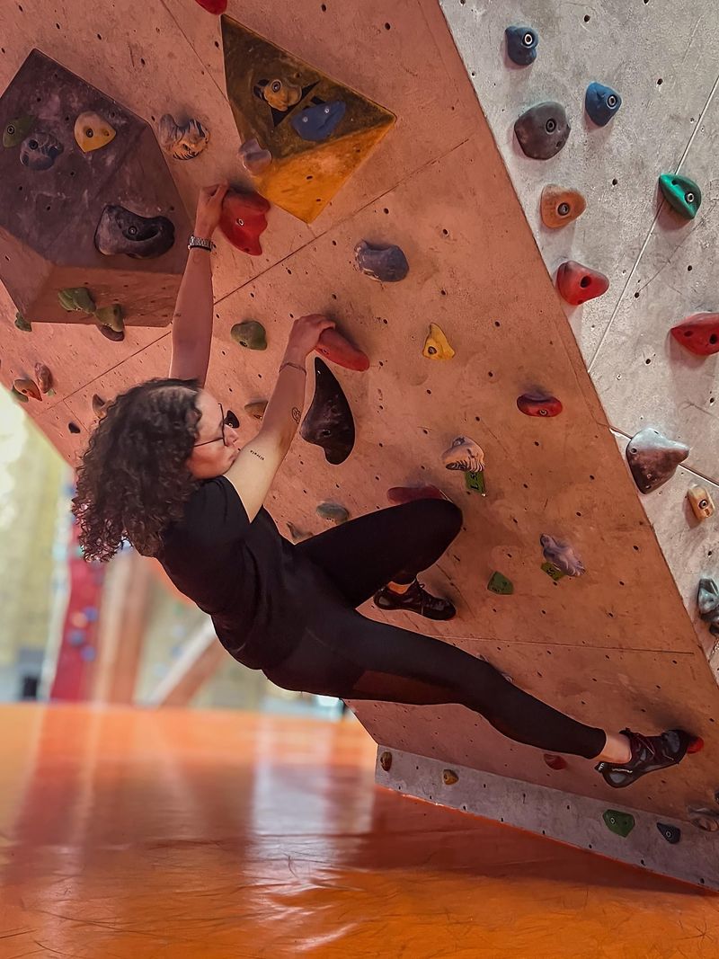 Klettern im Fitness  und Gesundheitspark Kirchberg hjmkt4