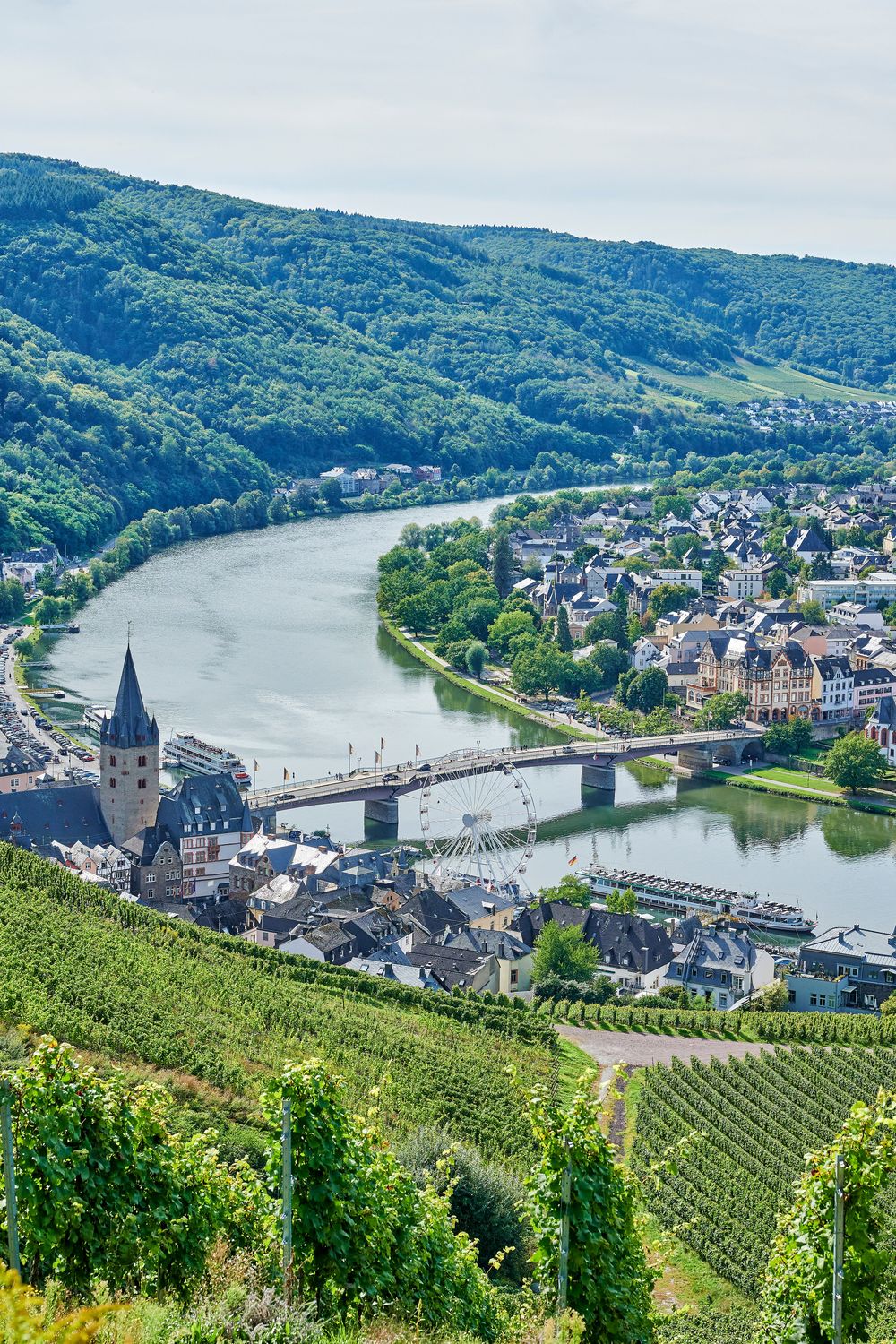 Mosel Radweg Zell (Mosel)   Bernkastel Kues i8iv64