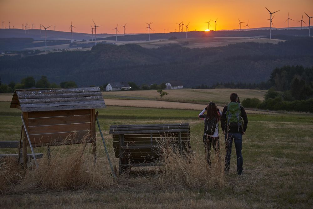 Eifel Hunsrück Blick an der Traumschleife 5 Täler Tour gibo1j