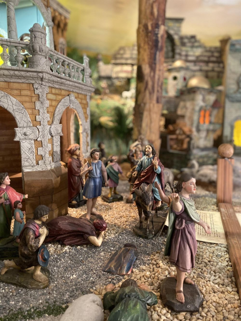 Historische Weihnachtskrippe fd6onn