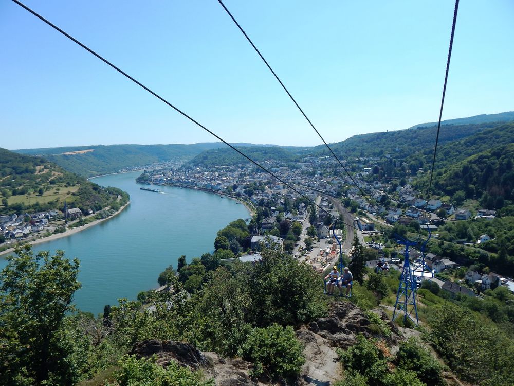 Welterbesteig Oberes Mittelrheintal Etappe 7 Boppard   Rhens et26ju