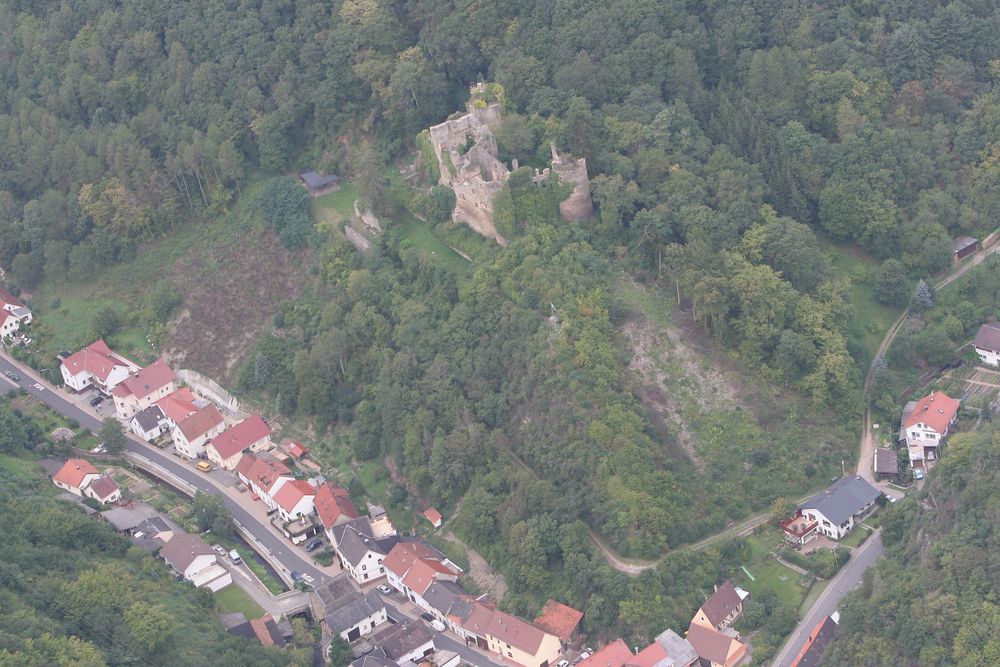 Gelber Punkt: Rüdesheim/Nahe Gräfenbacherhütte Opelwiese edx9xa