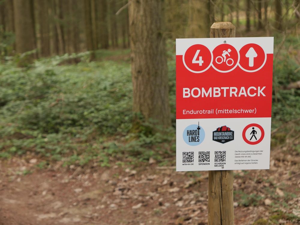 Mountainbike   Hardtlines Stadtwald Bad Kreuznach crjni8