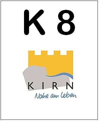 Kirn K8 / Über die Römerstraße, dann um den neuen Wald attmyn