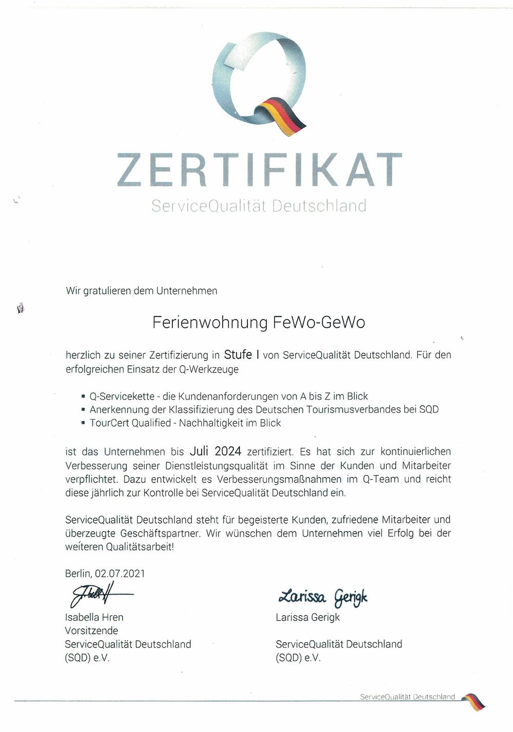 "FeWo GeWo" 19b5hf