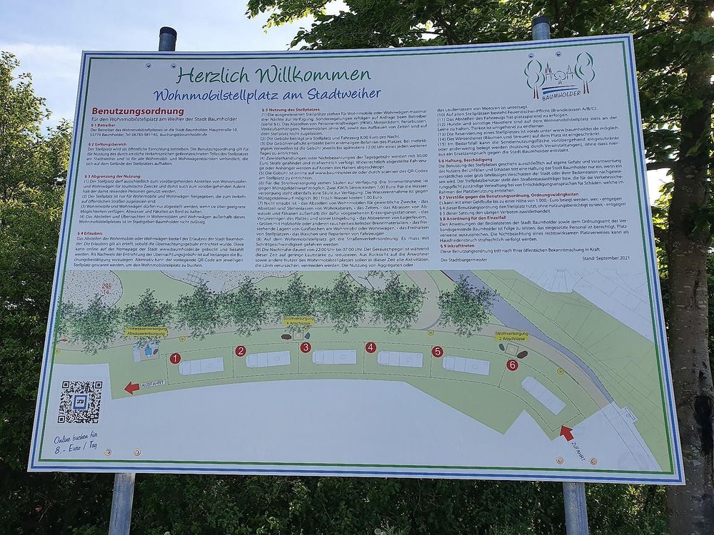 Wohnmobilstellplatz Stadtweiher a4x8nz