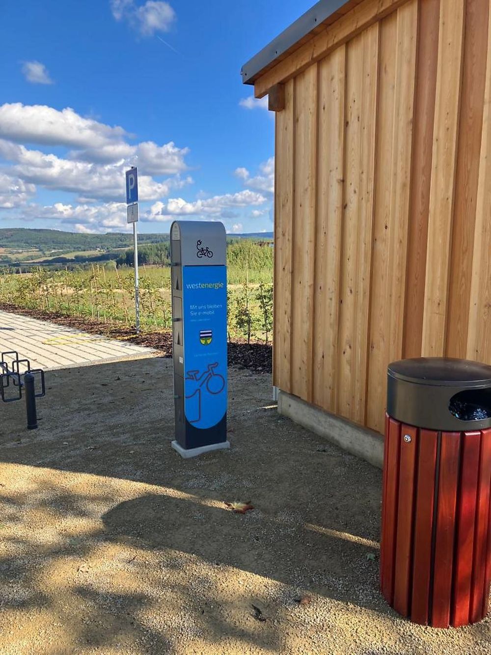 E Bike Ladestation Aussichtsturm Nationalparkblick, Rascheid 205t6j