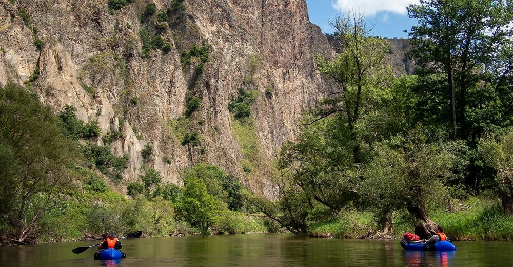 Packrafting an und auf der Nahe 2eszb9