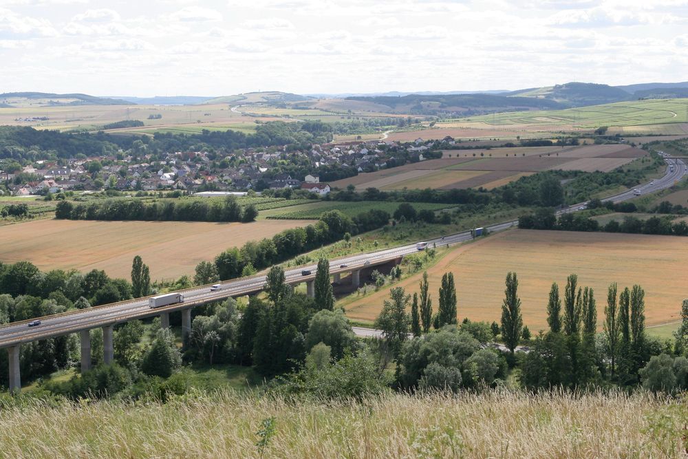 Blauer Punkt: von Hargesheim nach Bad Kreuznach 4481mo