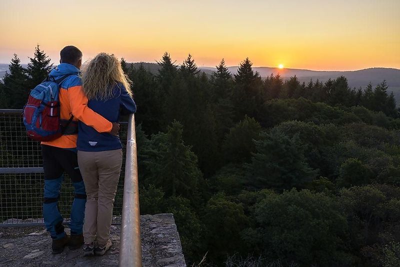 Aussichtspunkt Traumschleife Heimat   Burguine Koppenstein 3aqh8s