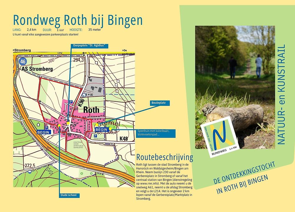 Natur und Kunstweg Roth bei Bingen 4korvi