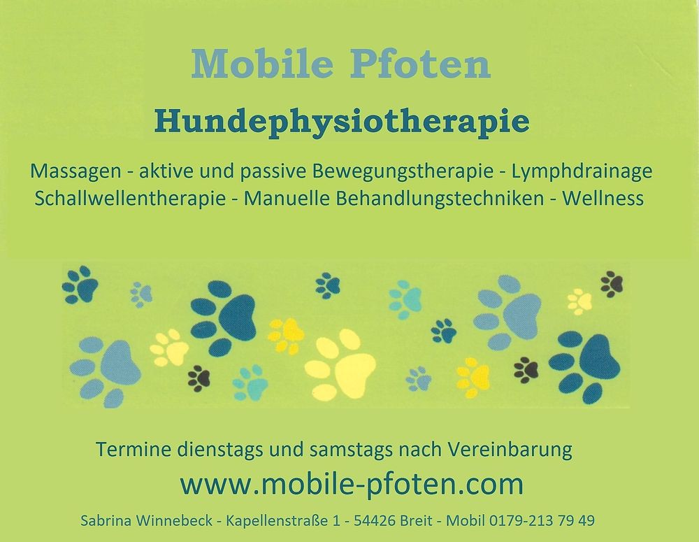 Hundephysiotherapie Mobile Pfoten 5qiv2r
