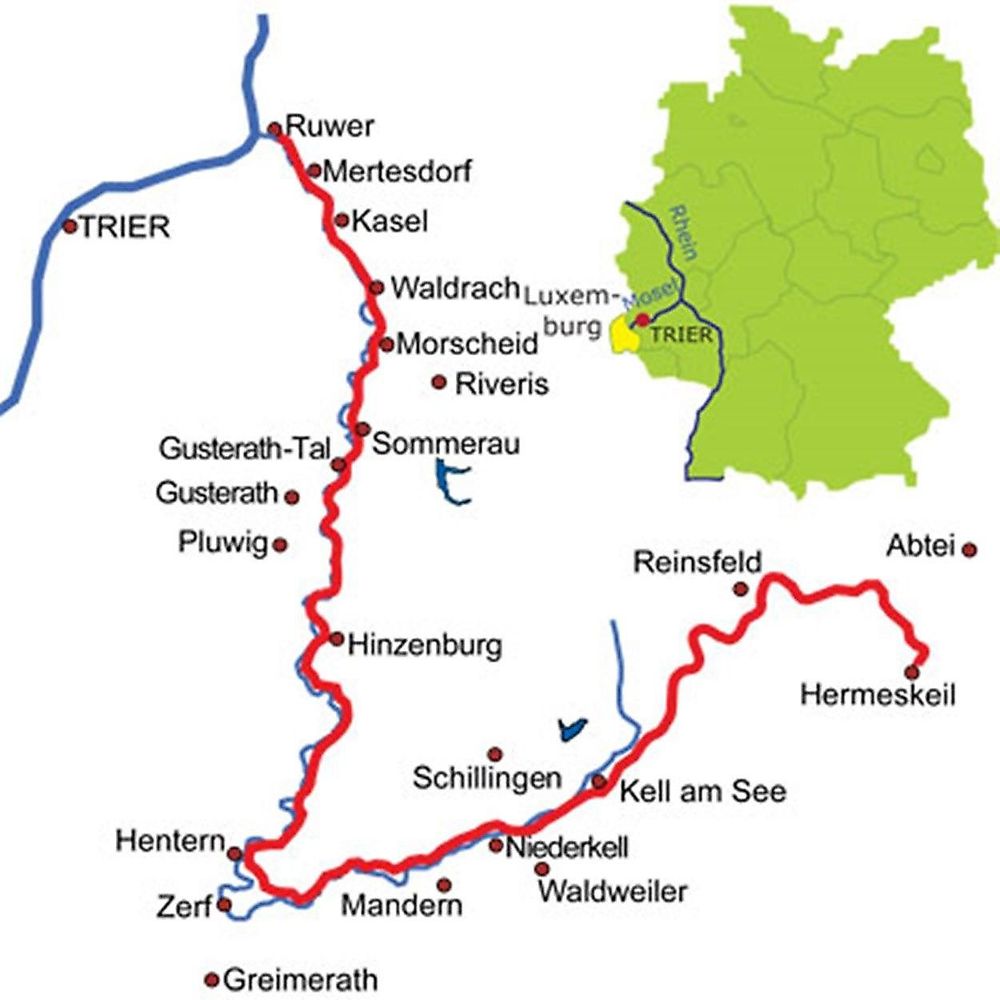 Der Ruwer Hochwald Radweg 6nnq3u