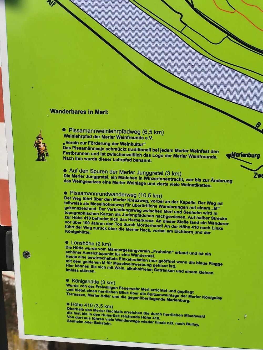 Pissamann Rundwanderweg Zell Merl 89saxk