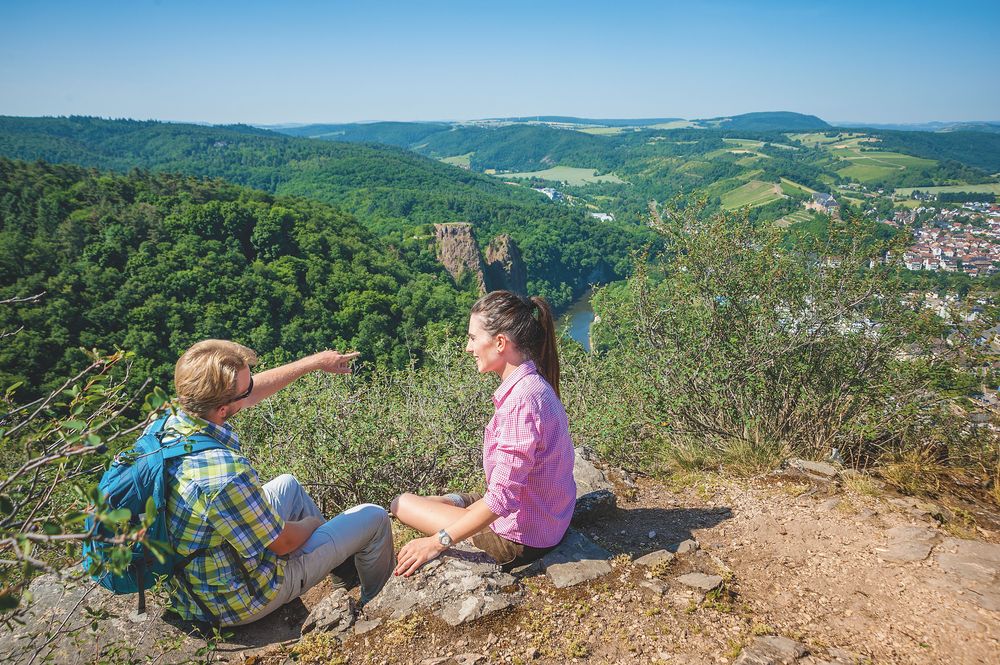 3x3 Salinental: ClassicTour Rheingrafenstein   Wälder, Weite und Felspanorama 7lg23l