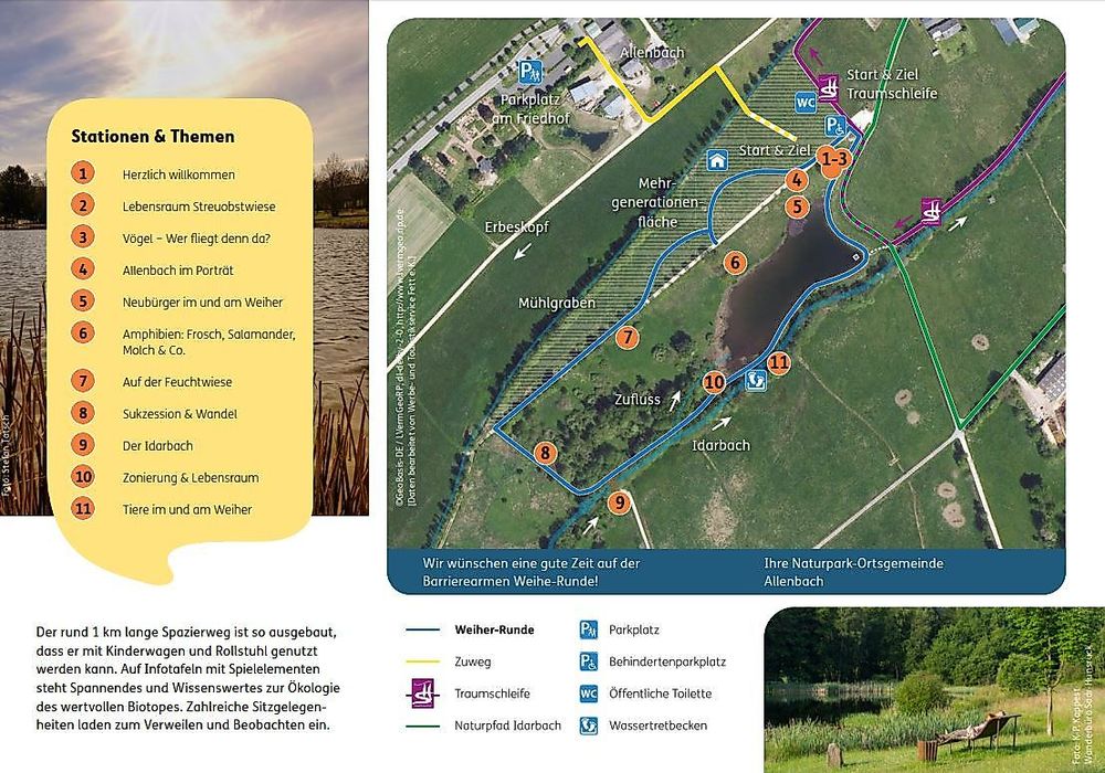 Barrierearmer Rundweg Allenbacher Weiher 7yaeqr