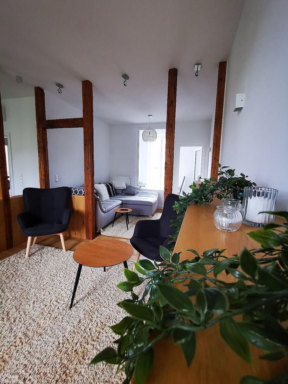Ferienwohnung Rheinufer am Hindenburgpark 8mkach