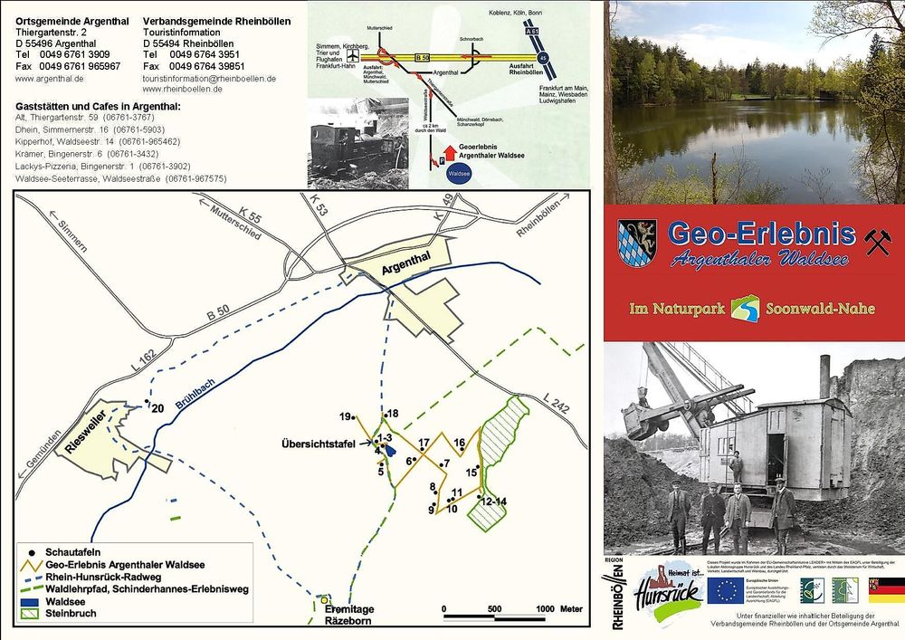 Geo Erlebnisweg Argenthaler Waldsee 9t8dru